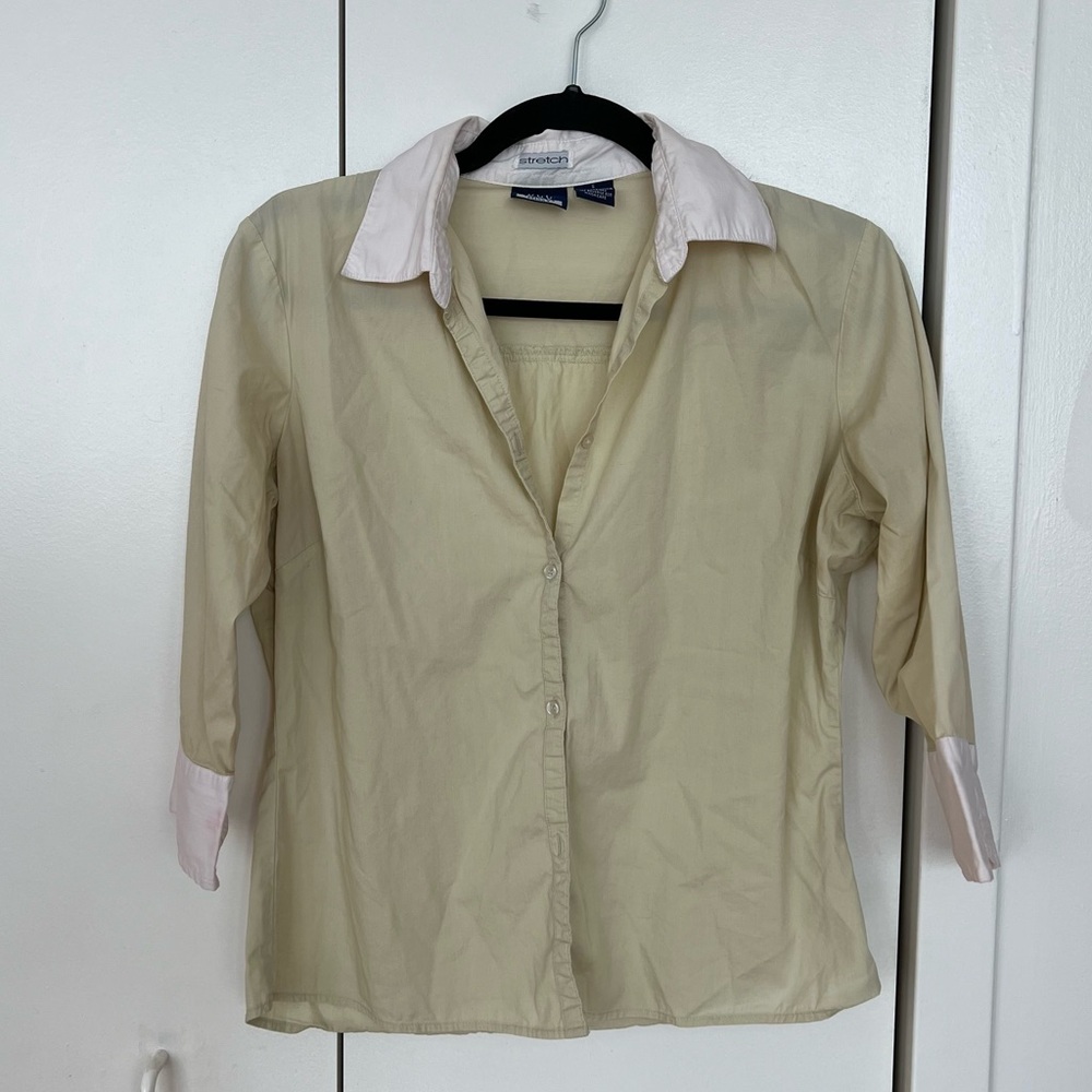 Vintage button-up blouse